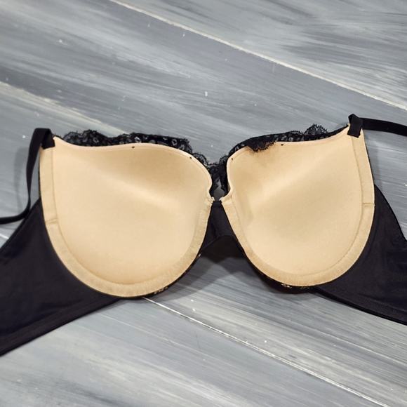 Maidenform Love the Lift All Over Lace Push Up Bra DM9900‎ 34C Black Lace - Picture 6 of 8